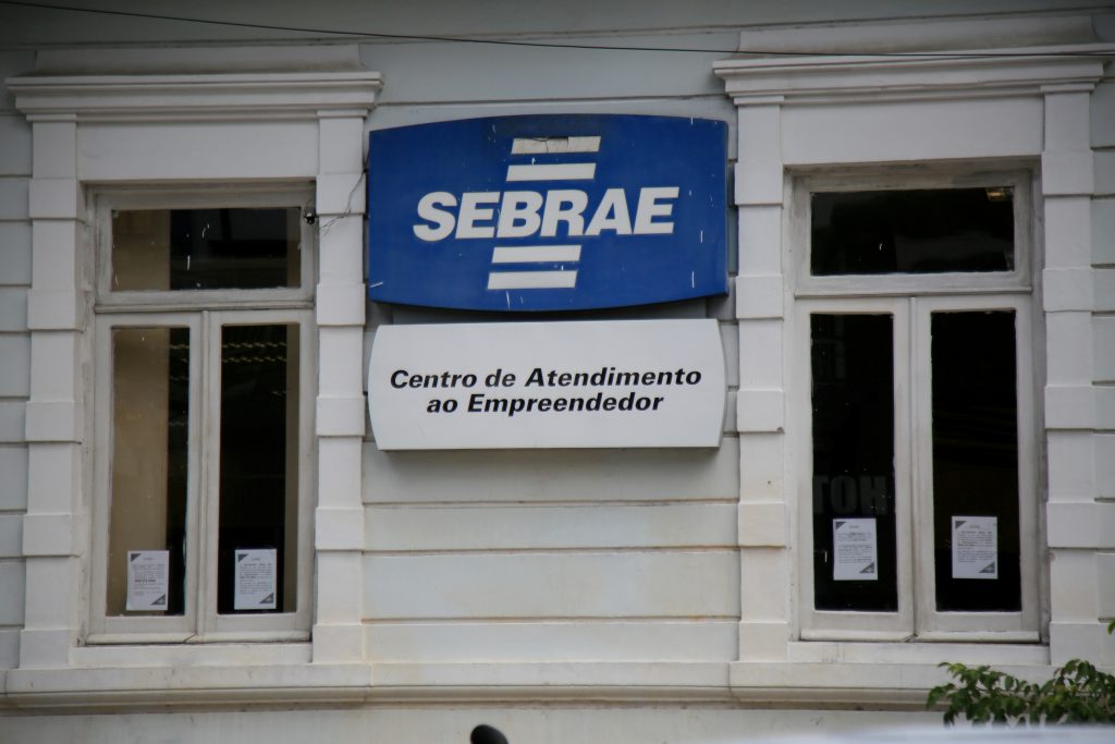 Fachada de prédio do Sebrae