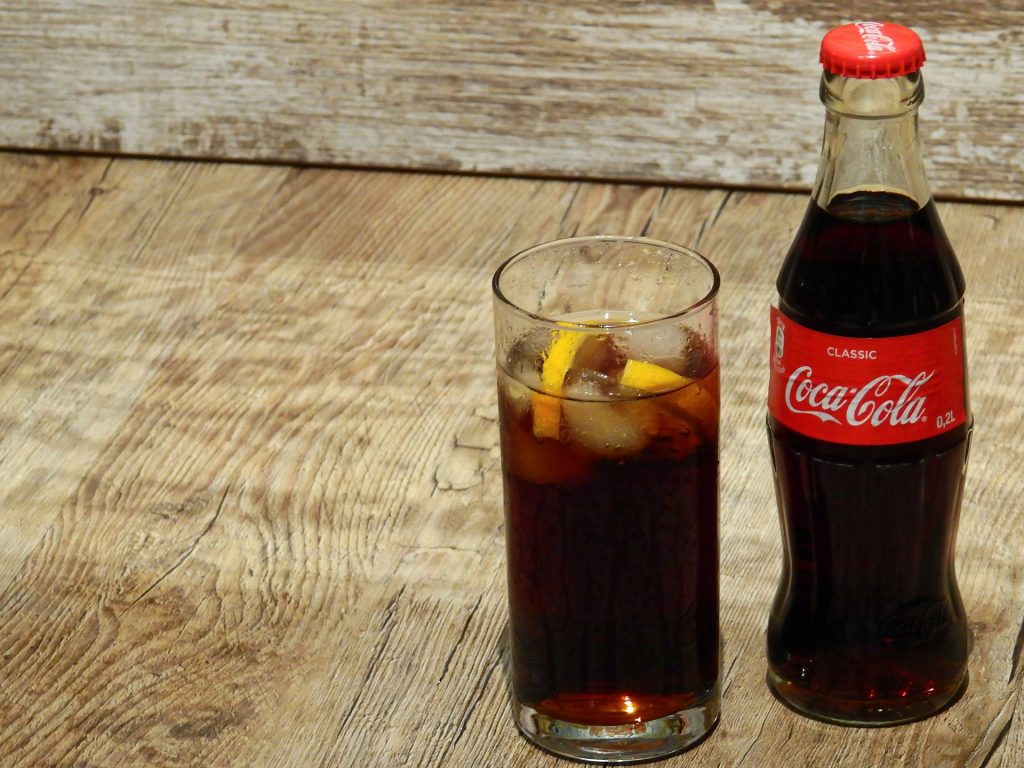 Garrafa de Coca-Cola