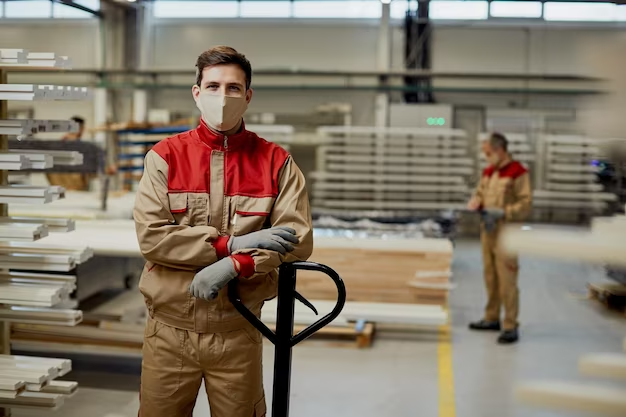 Homem trabalha como Auxiliar de produção